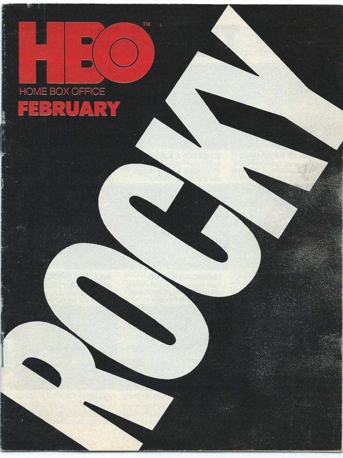 HBO magazine side cover February 1978