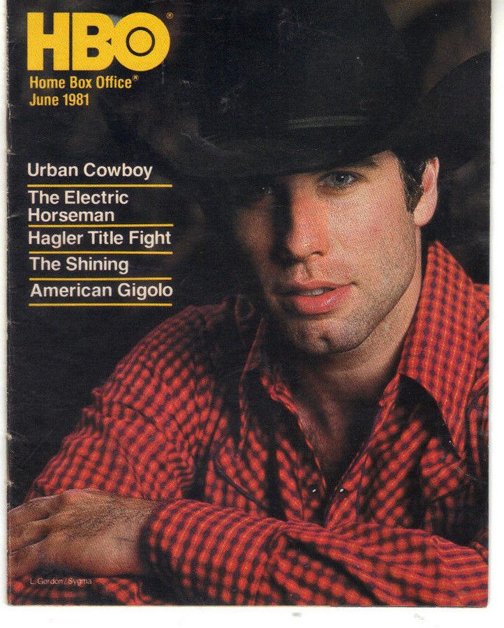 HBO magazine side cover June 1981