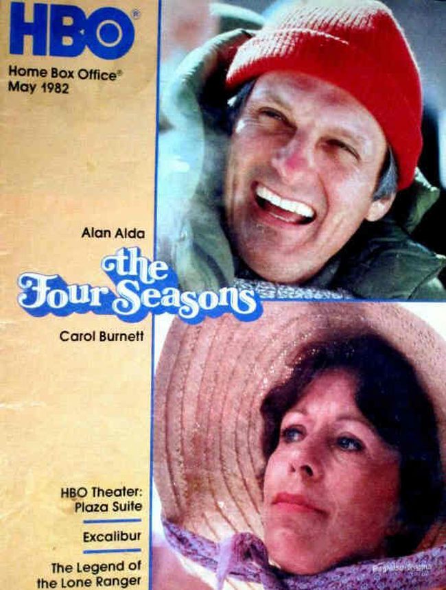 HBO magazine side cover May 1982
