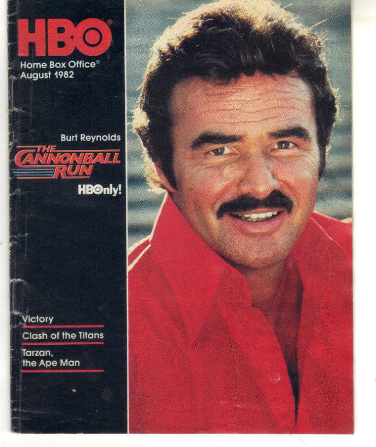 HBO magazine side cover August 1982