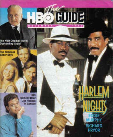 HBO magazine side cover November 1990