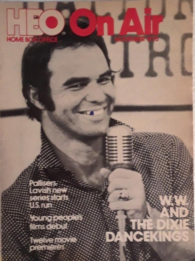 HBO magazine side cover  November 1975