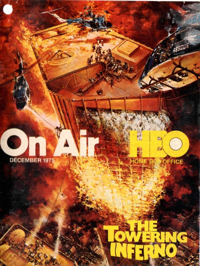 HBO magazine side cover  December 1975
