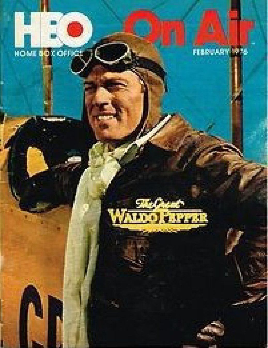 HBO magazine side cover  February 1976