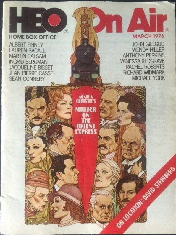 HBO magazine side cover  March 1976