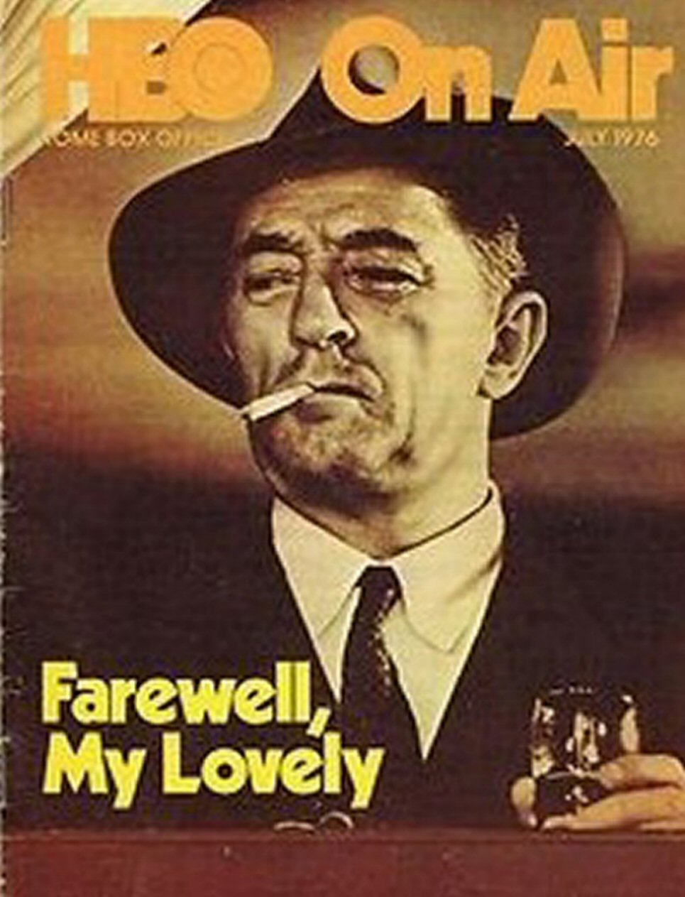 HBO magazine side cover  July 1976