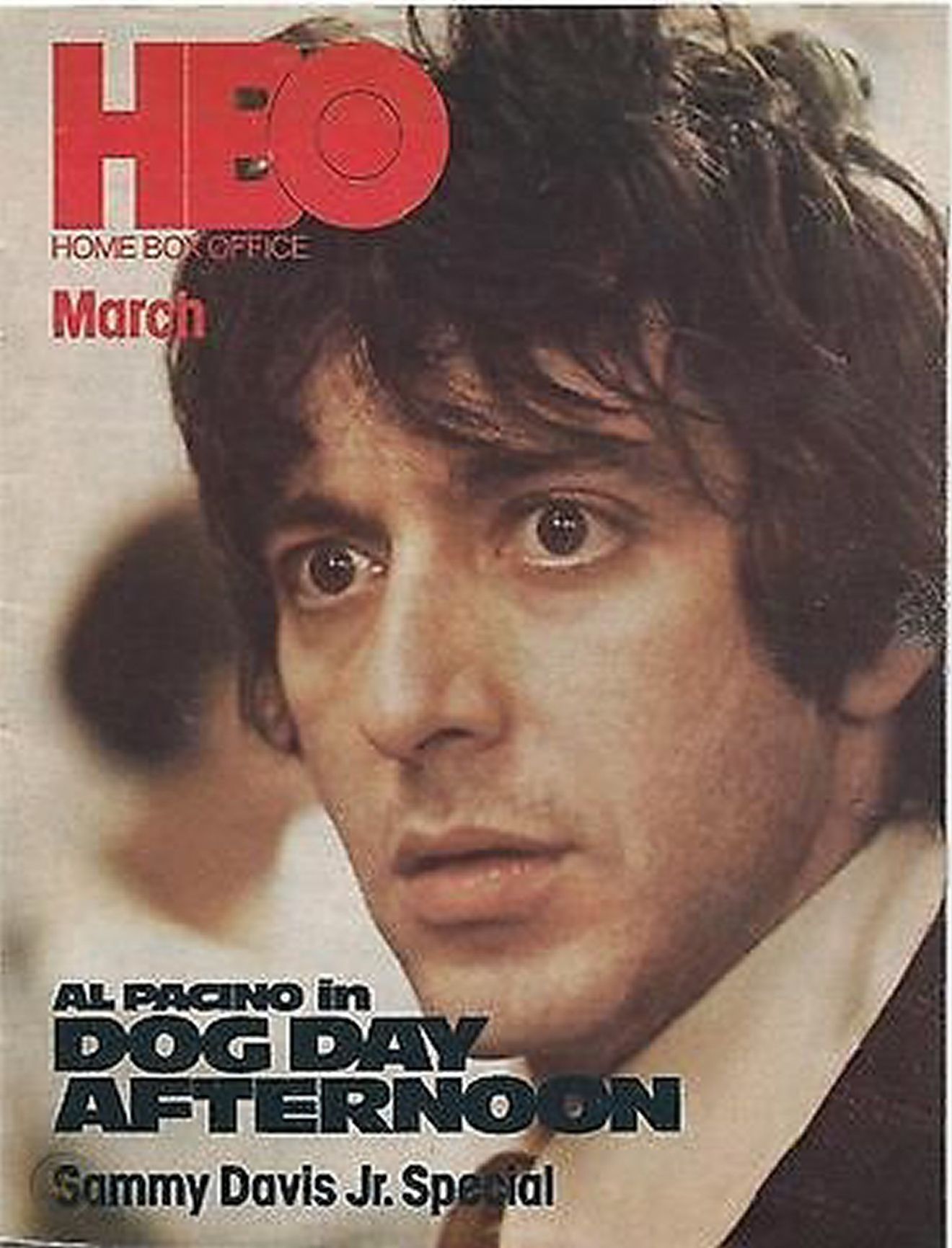 HBO magazine side cover  March 1977