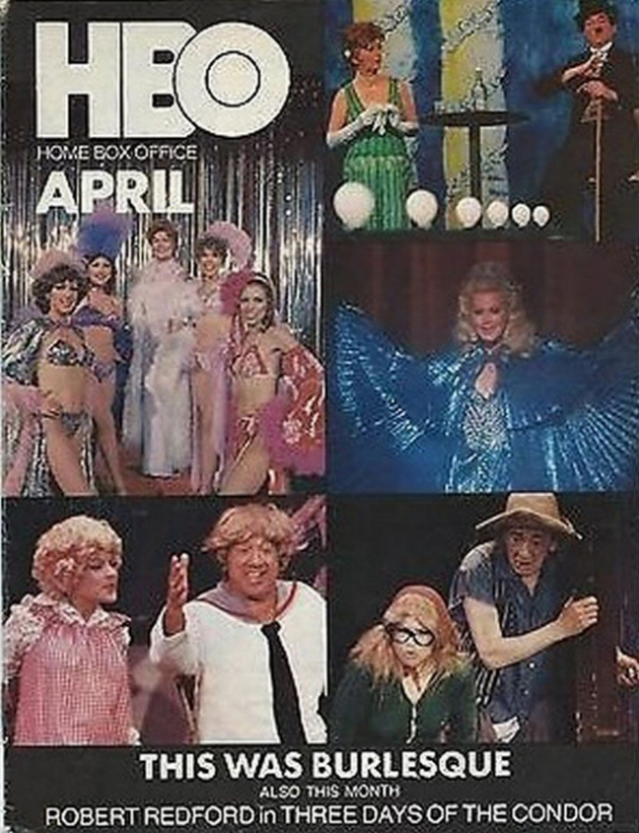 HBO magazine side cover  April 1977