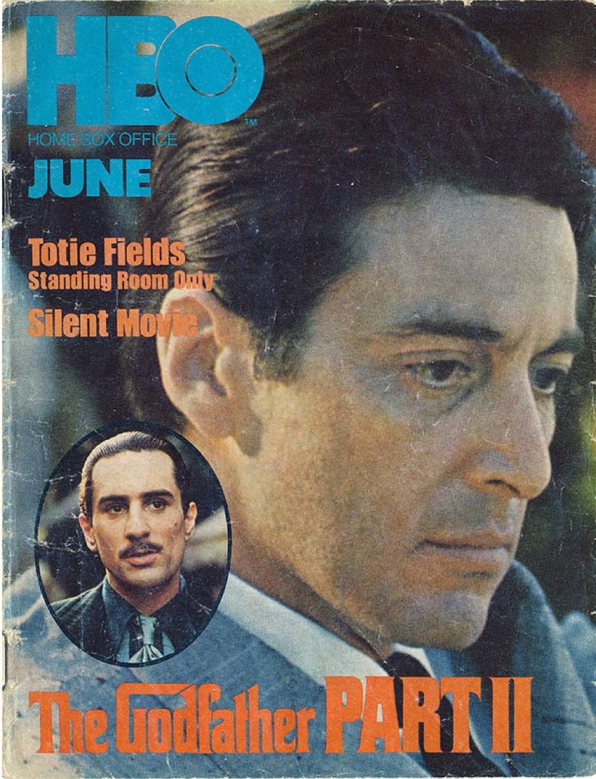 HBO magazine side cover  June 1977