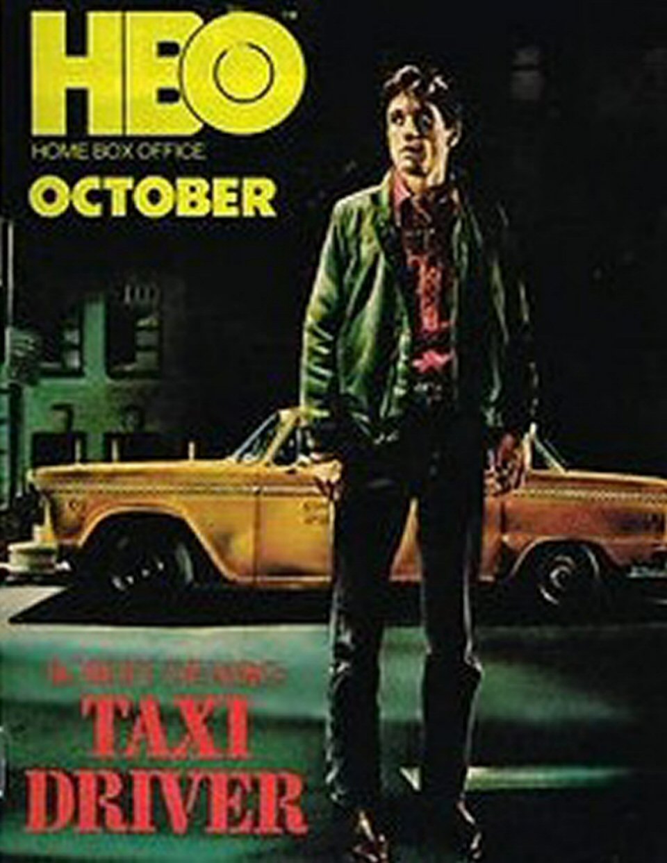 HBO magazine side cover  October 1977