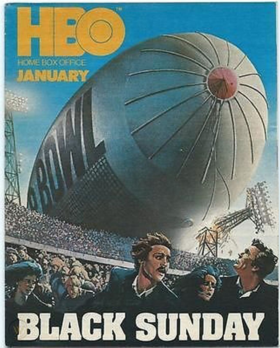 HBO magazine side cover  January 1978