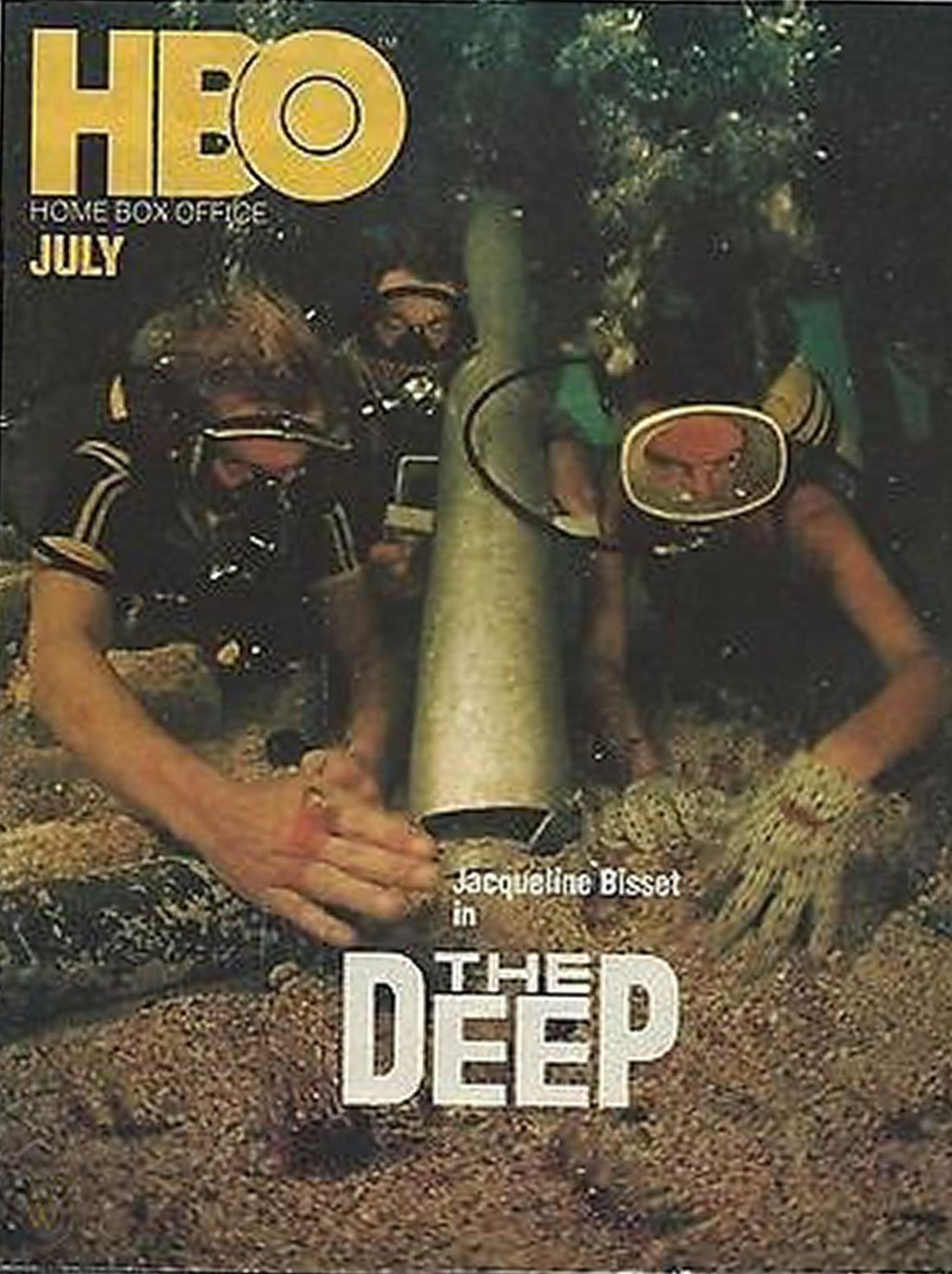 HBO magazine side cover July 1978
