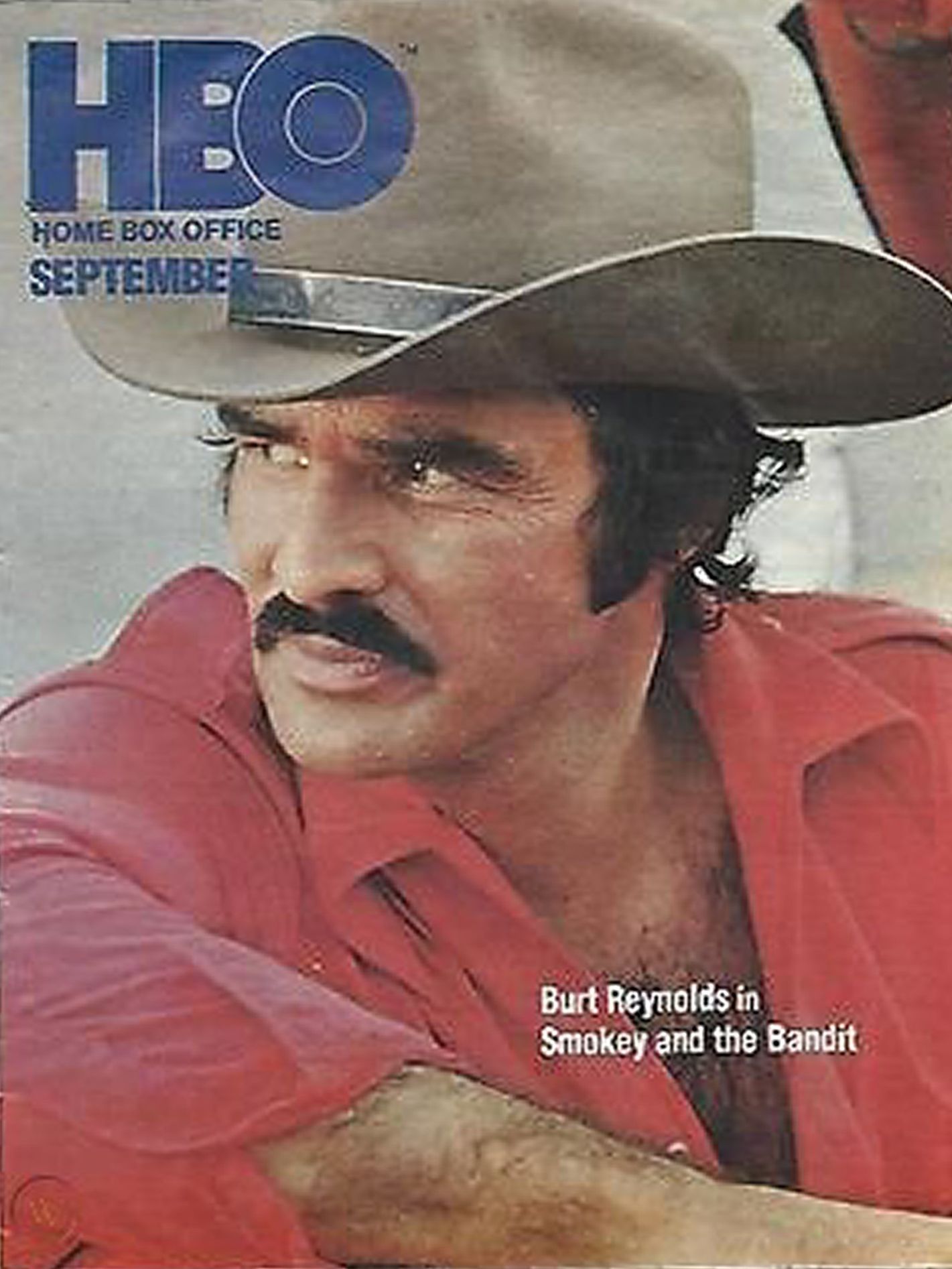 HBO magazine side cover  September 1978