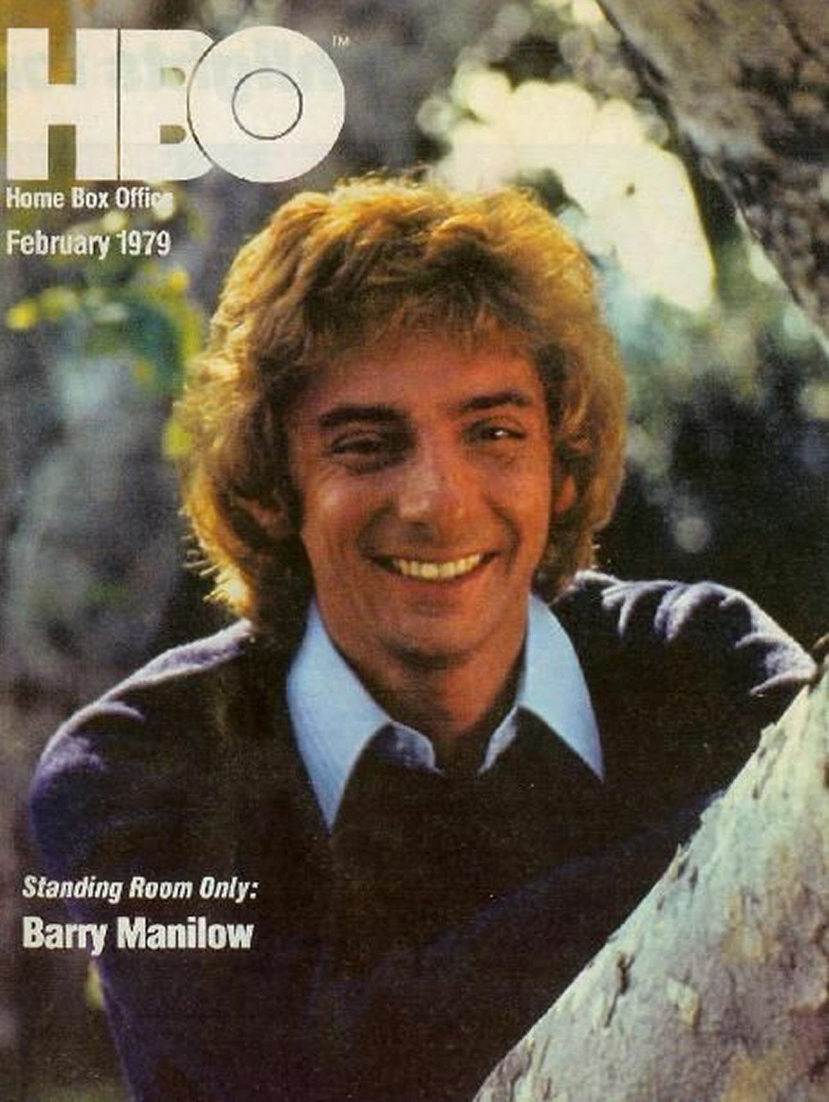 HBO magazine side cover  February 1979