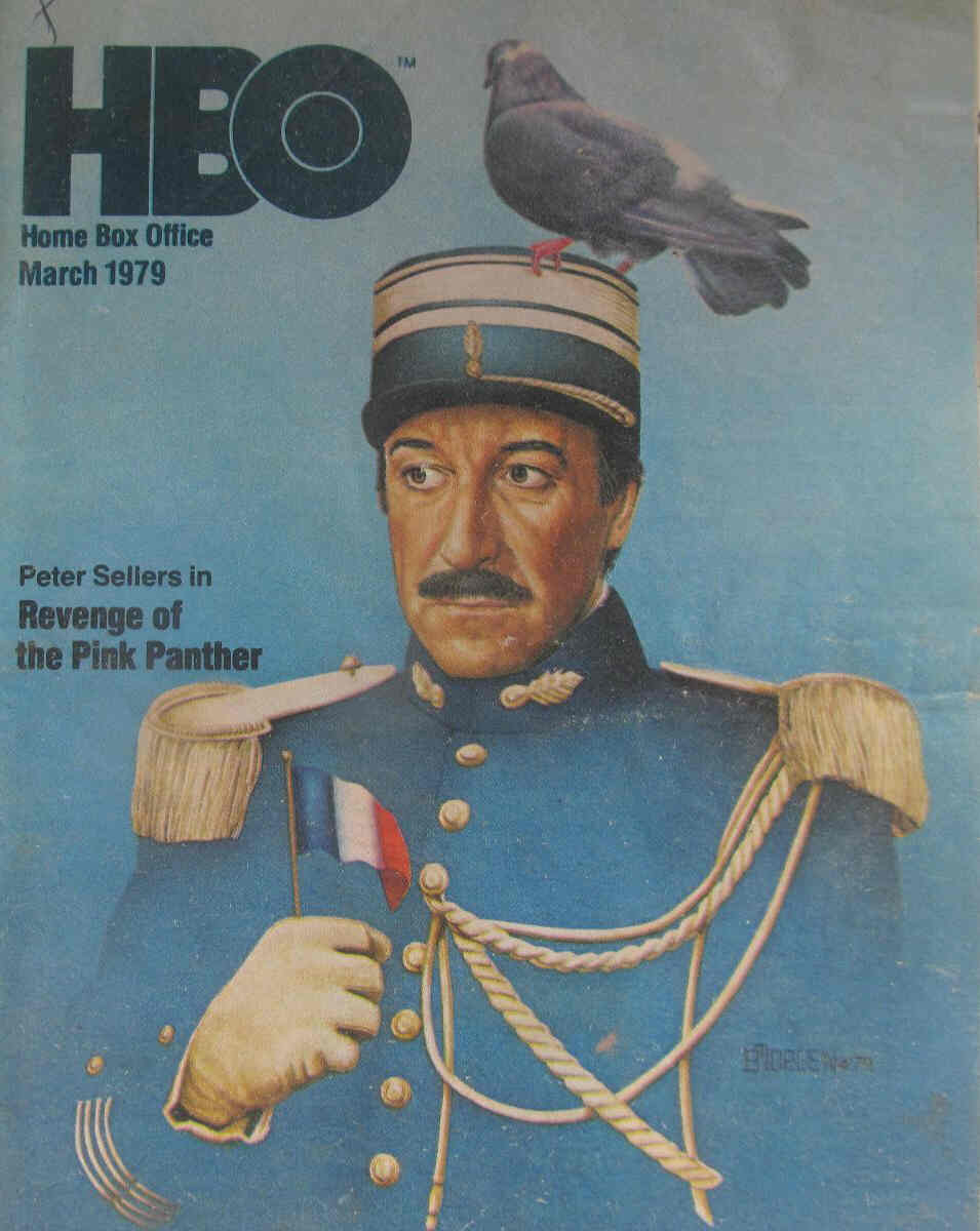 HBO magazine side cover March 1979
