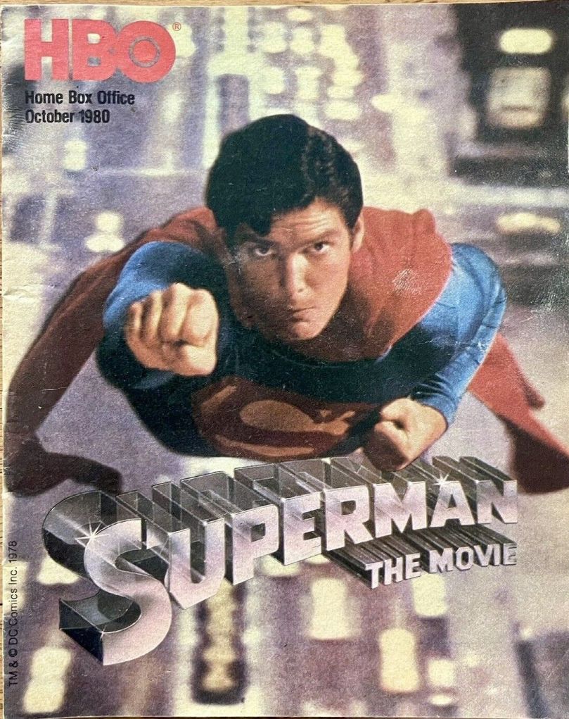 HBO magazine side cover  October 1980