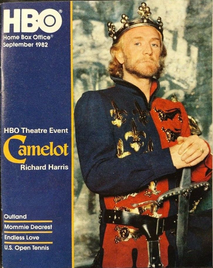 HBO magazine side cover  September 1982