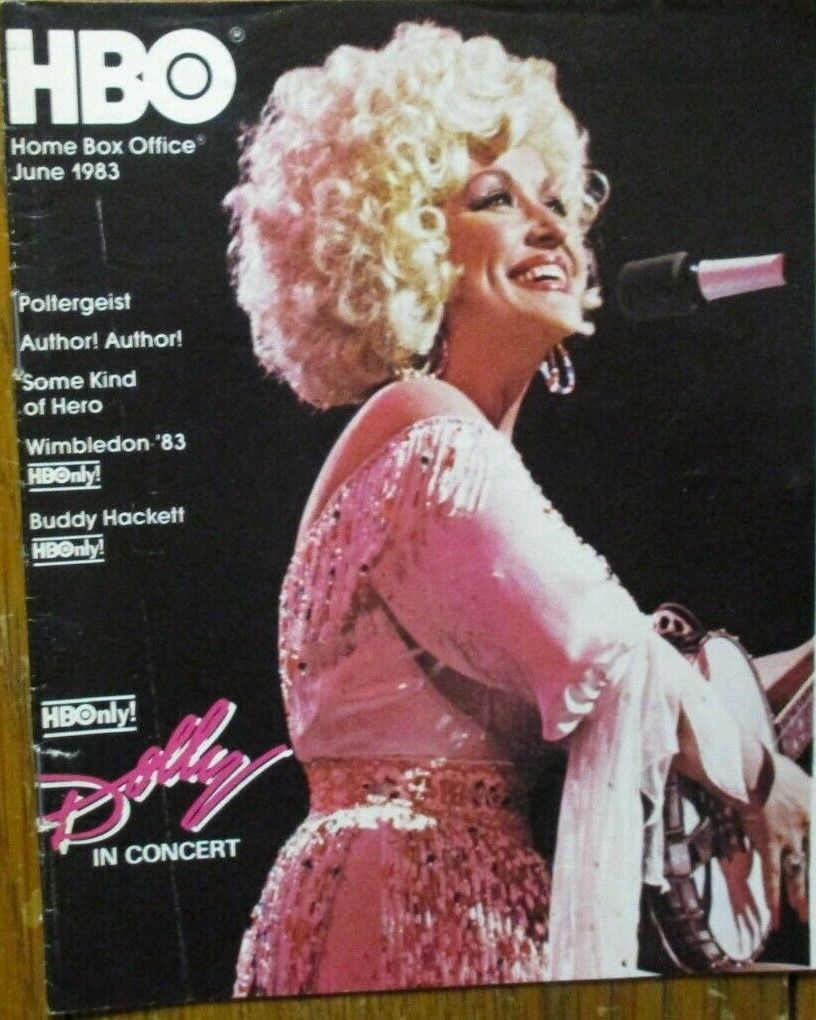 HBO magazine side cover  June 1983