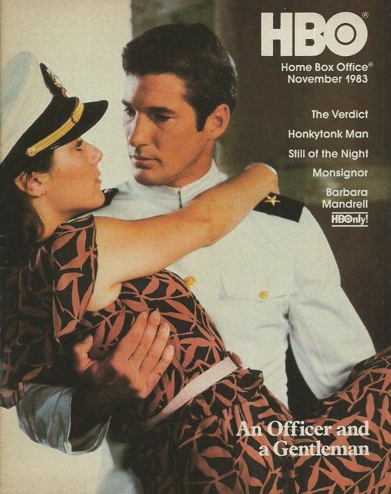 HBO magazine side cover  November 1983