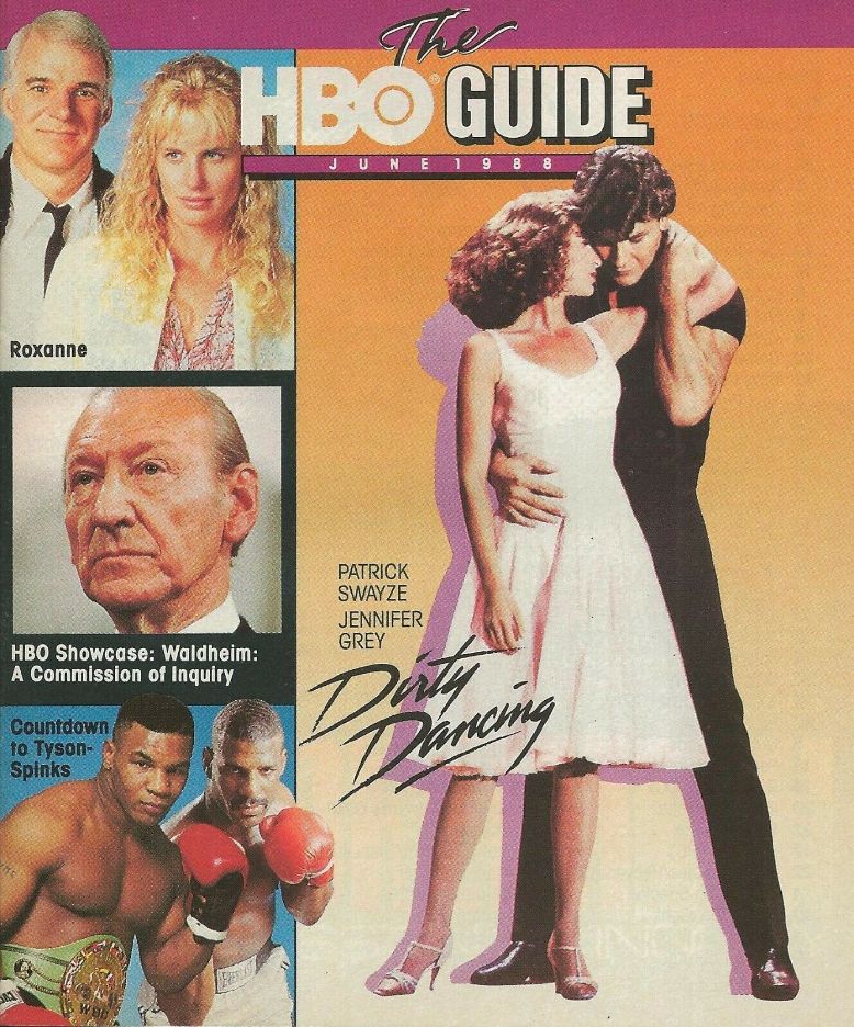 HBO magazine side cover  June 1988