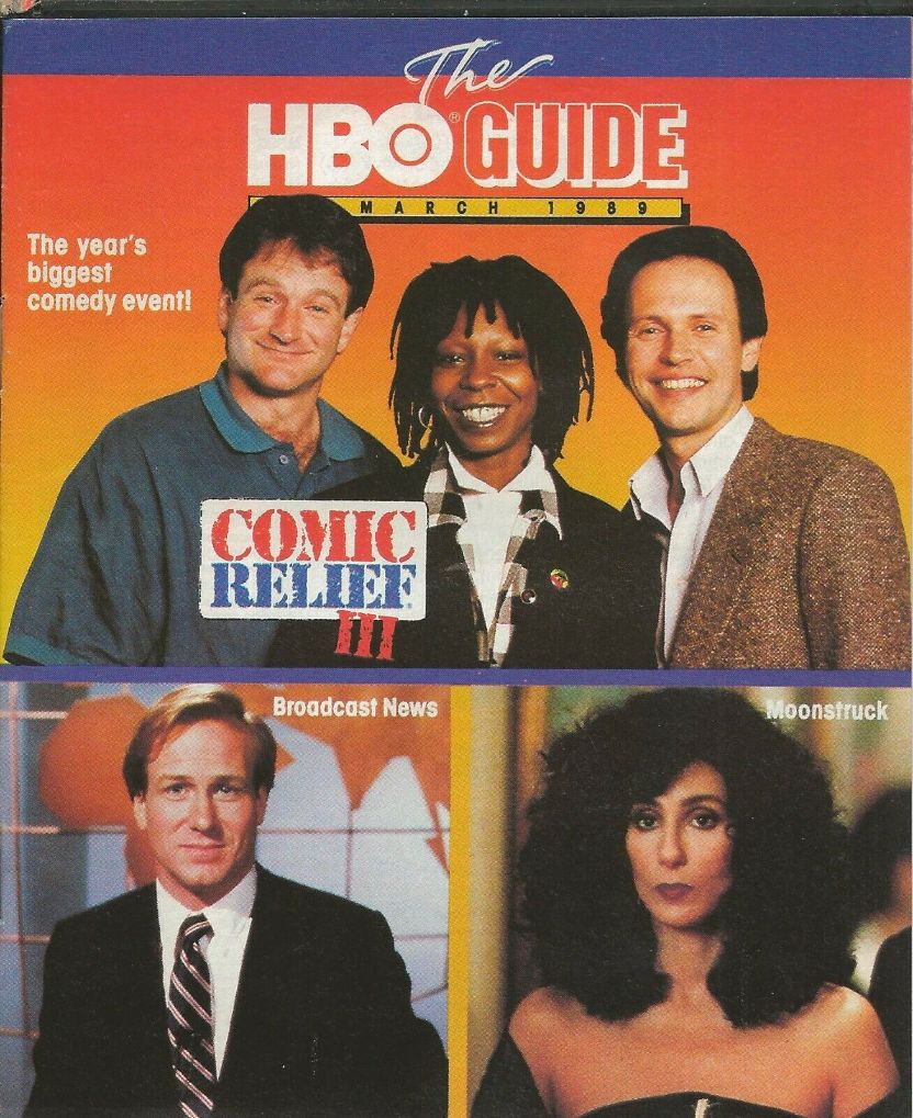 HBO magazine side cover  March 1989
