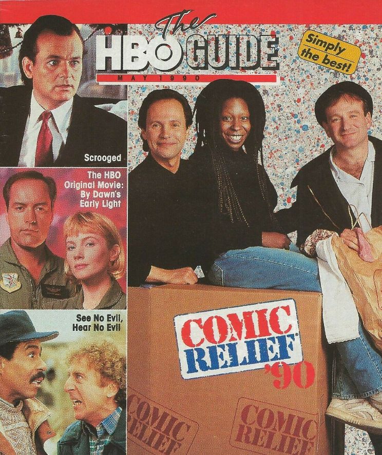 HBO magazine side cover  May 1990