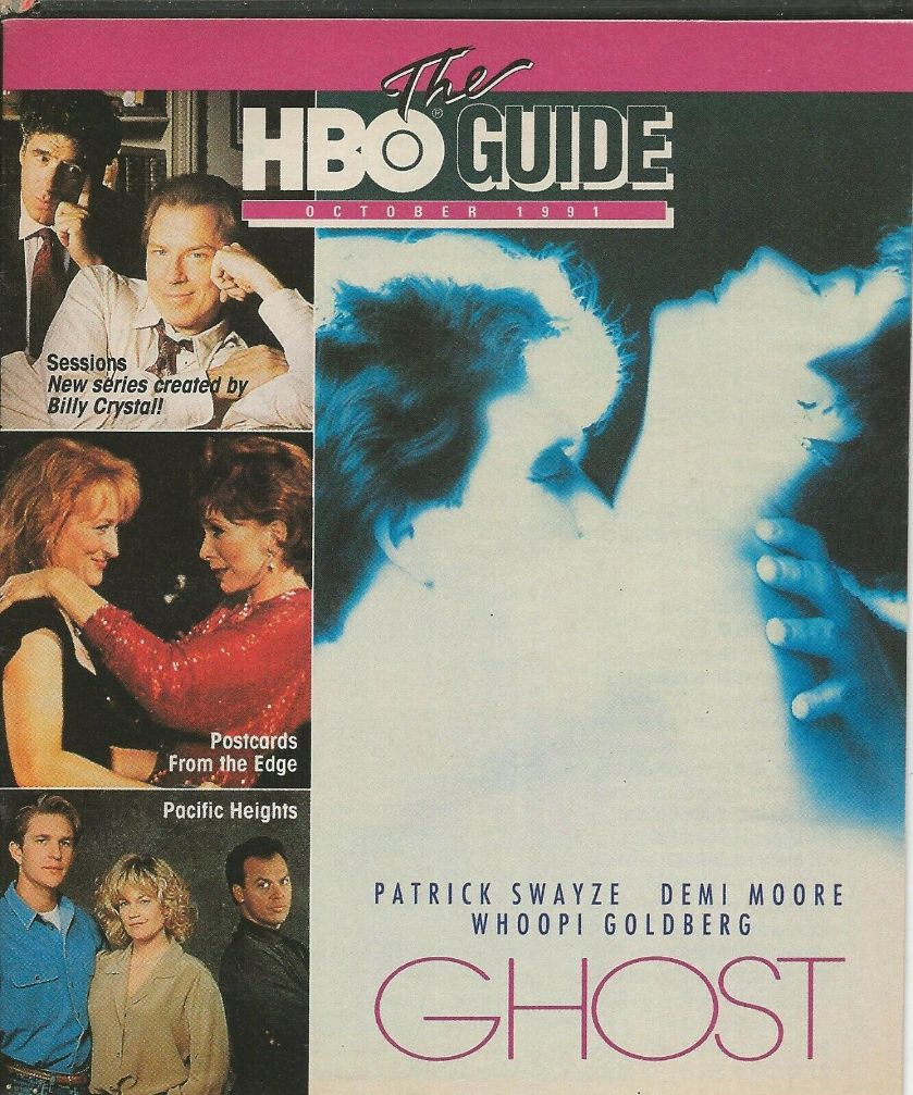 HBO magazine side cover  October 1991