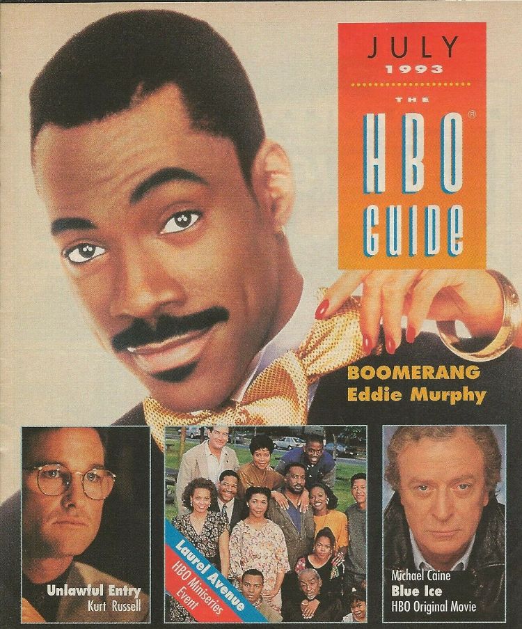 HBO magazine side cover  July 1993