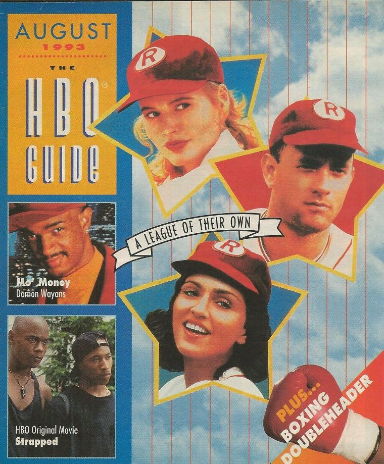 HBO magazine side cover  August 1993