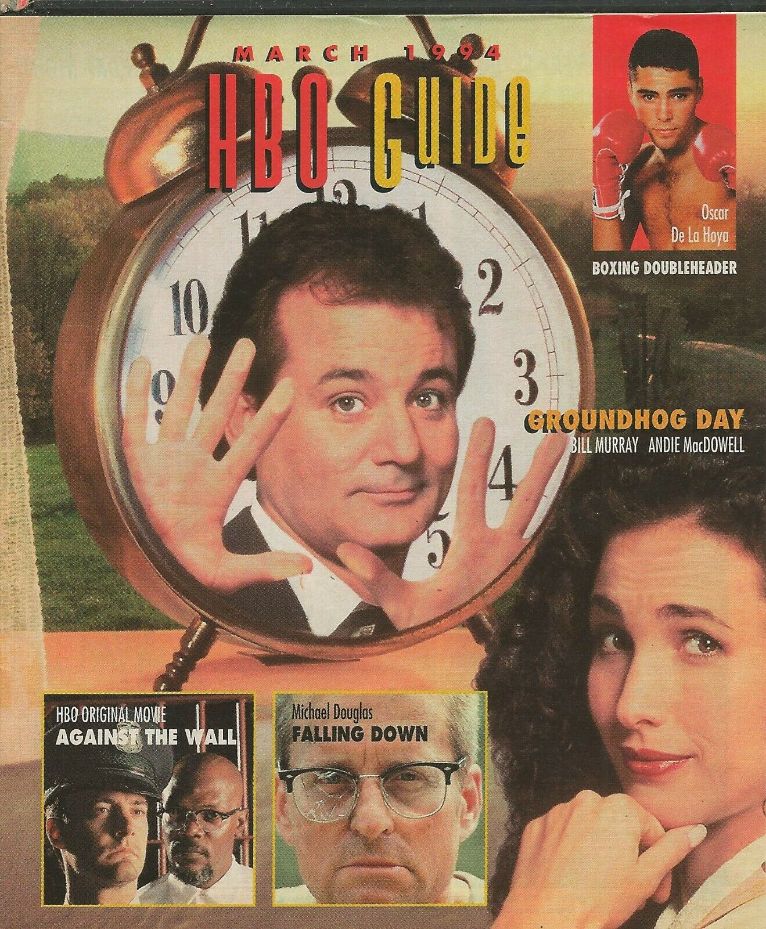HBO magazine side cover  March 1994