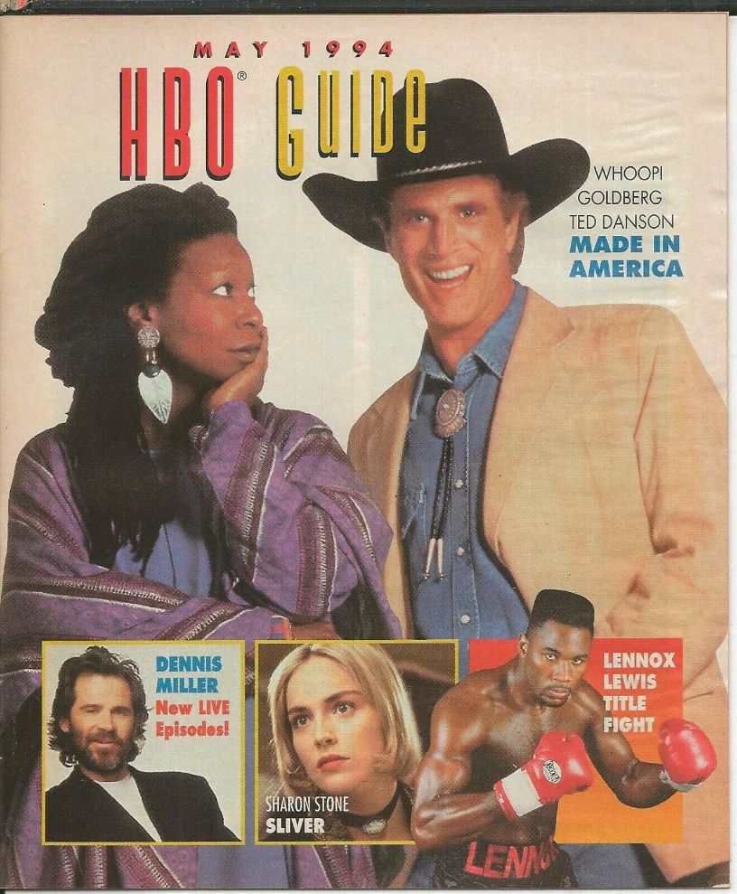 HBO magazine side cover  May 1994