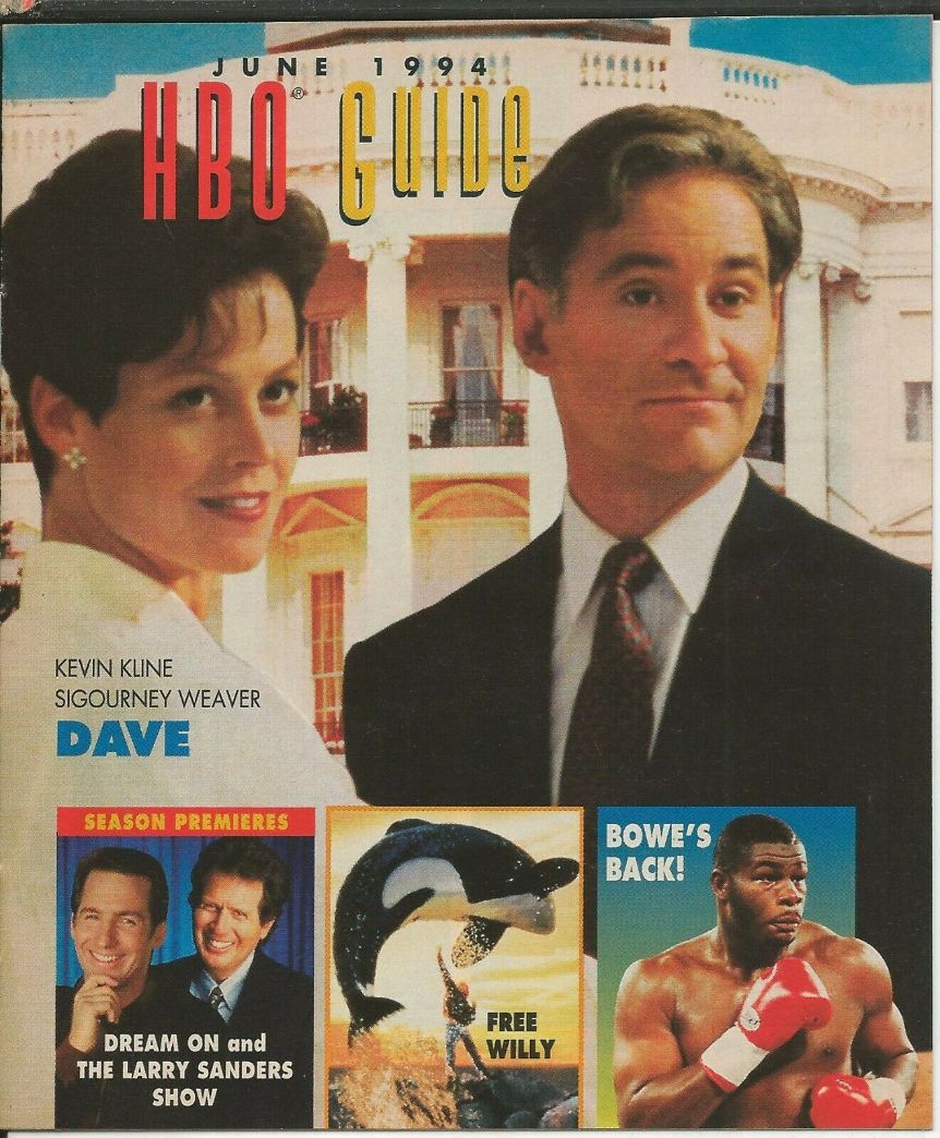 HBO magazine side cover  June 1994