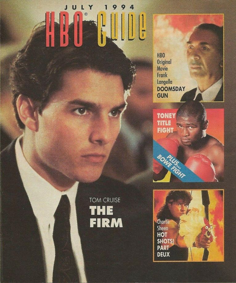 HBO magazine side cover  July 1994