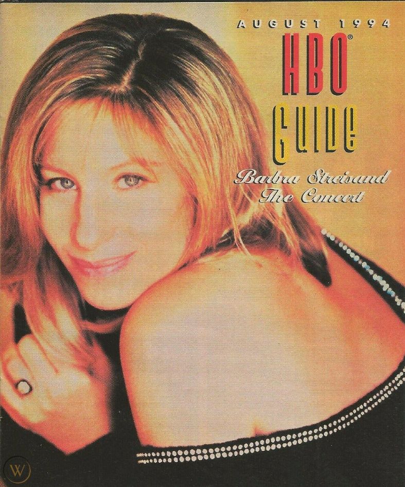 HBO magazine side cover  August 1994