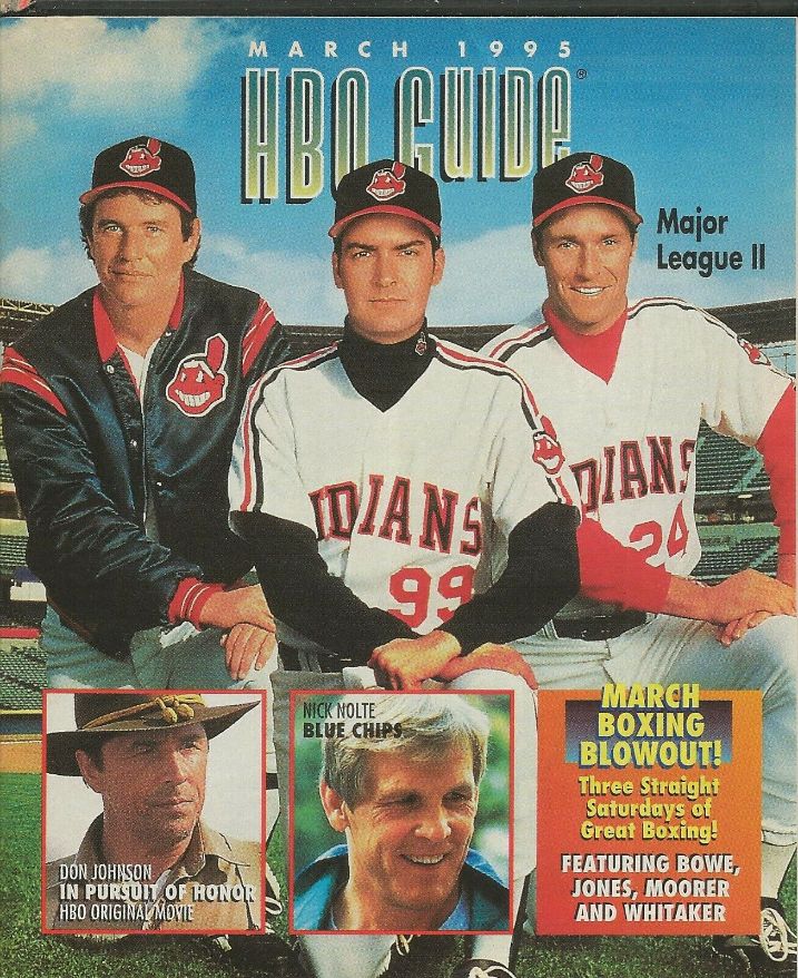 HBO magazine side cover March 1995