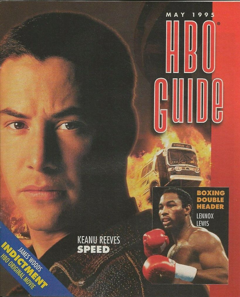 HBO magazine side cover  May 1995