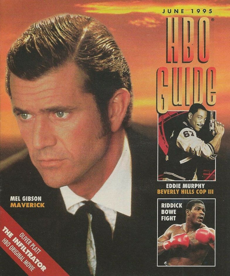 HBO magazine side cover  June 1995