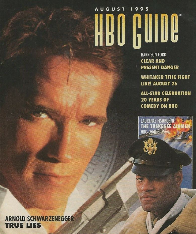 HBO magazine side cover  August 1995