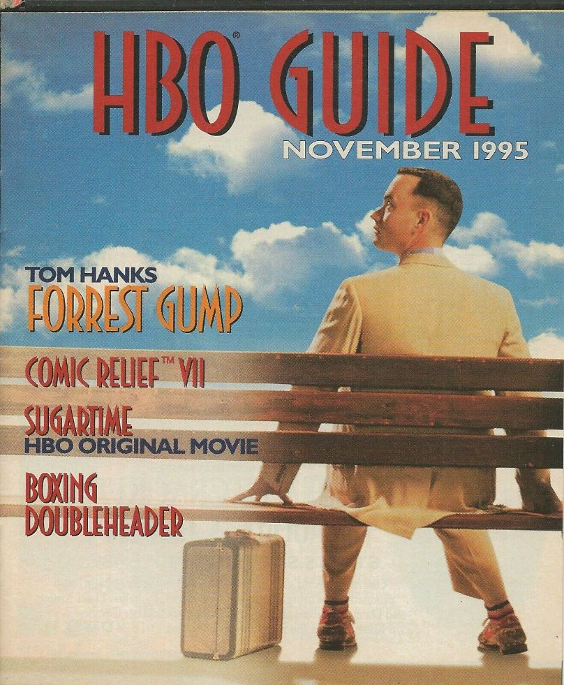 HBO magazine side cover  November 1995