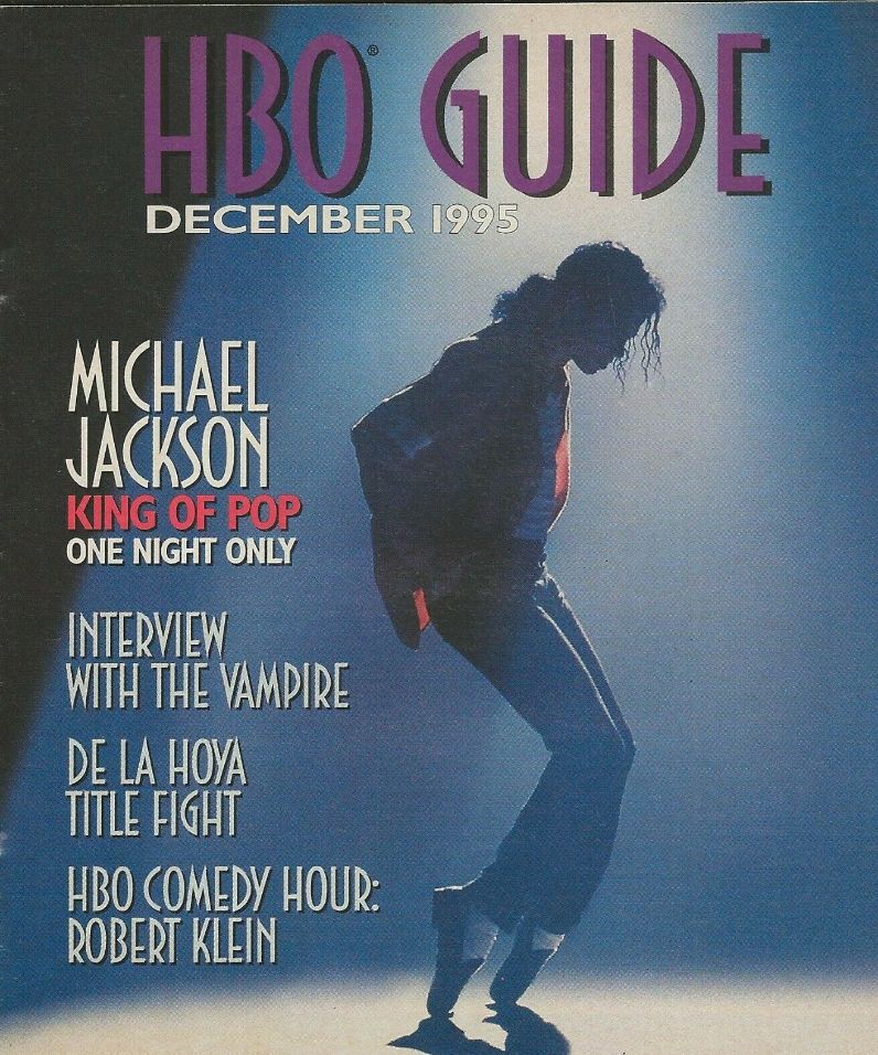 HBO magazine side cover  December 1995
