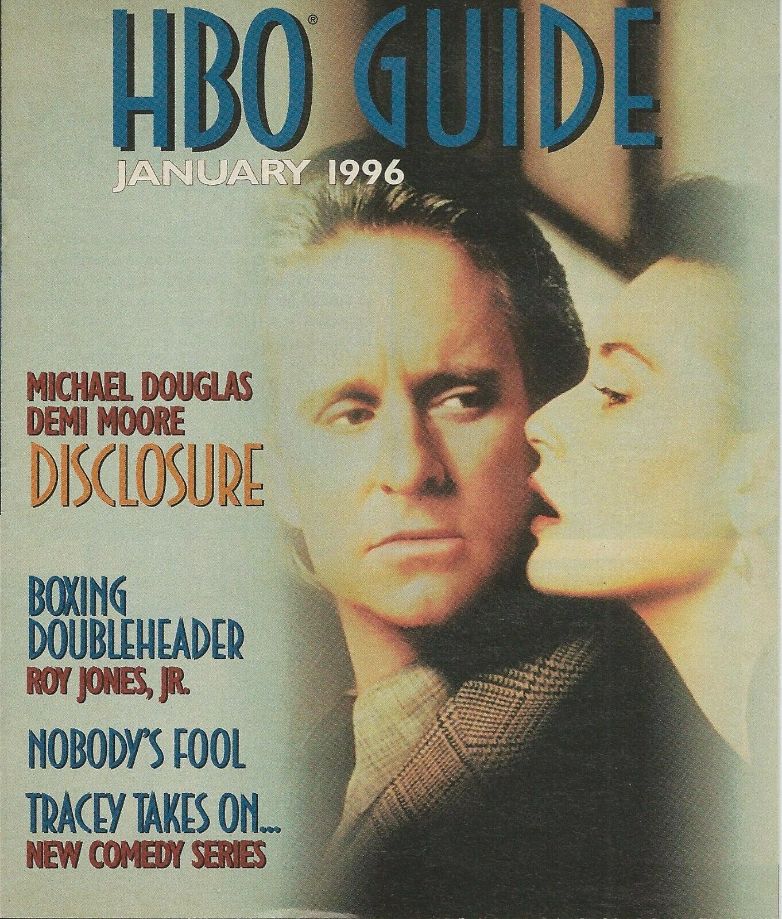HBO magazine side cover  January 1996