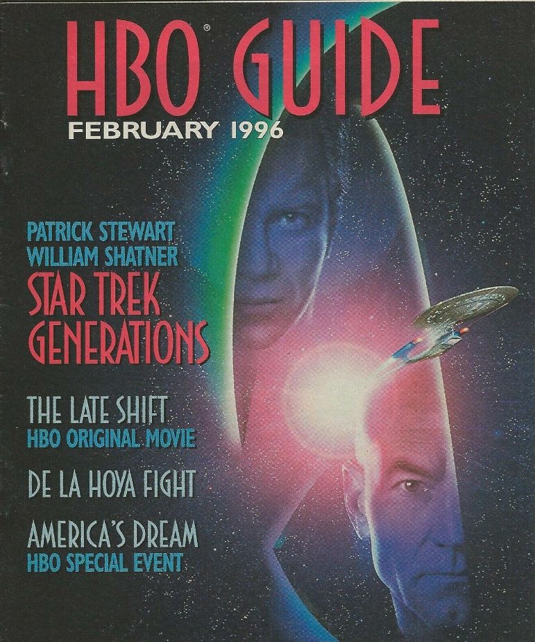 HBO magazine side cover  February 1996
