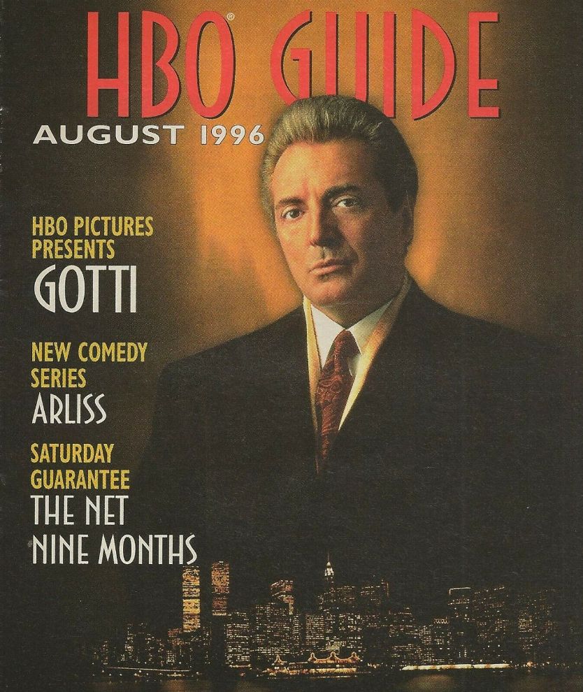 HBO magazine side cover  August 1996