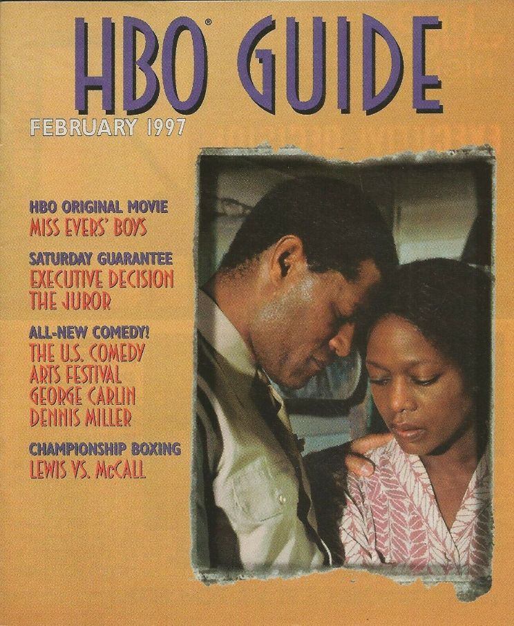 HBO magazine side cover  February 1997