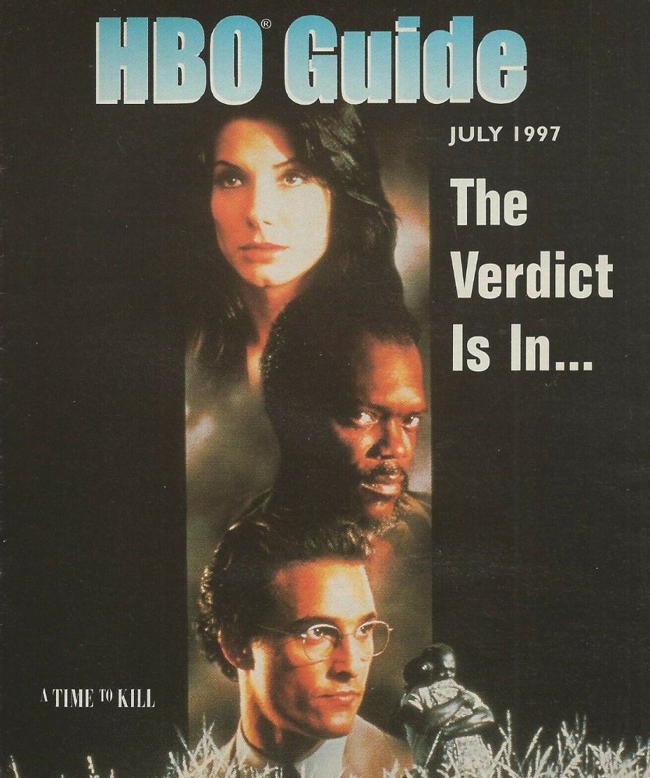 HBO magazine side cover  July 1997
