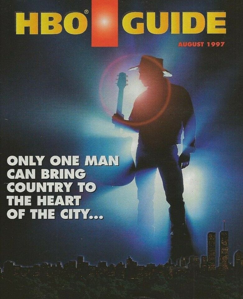 HBO magazine side cover  August 1997