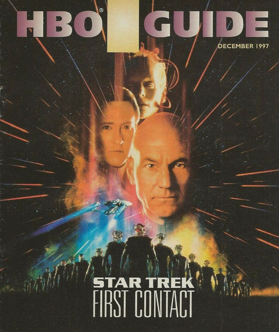 HBO magazine side cover  December 1997