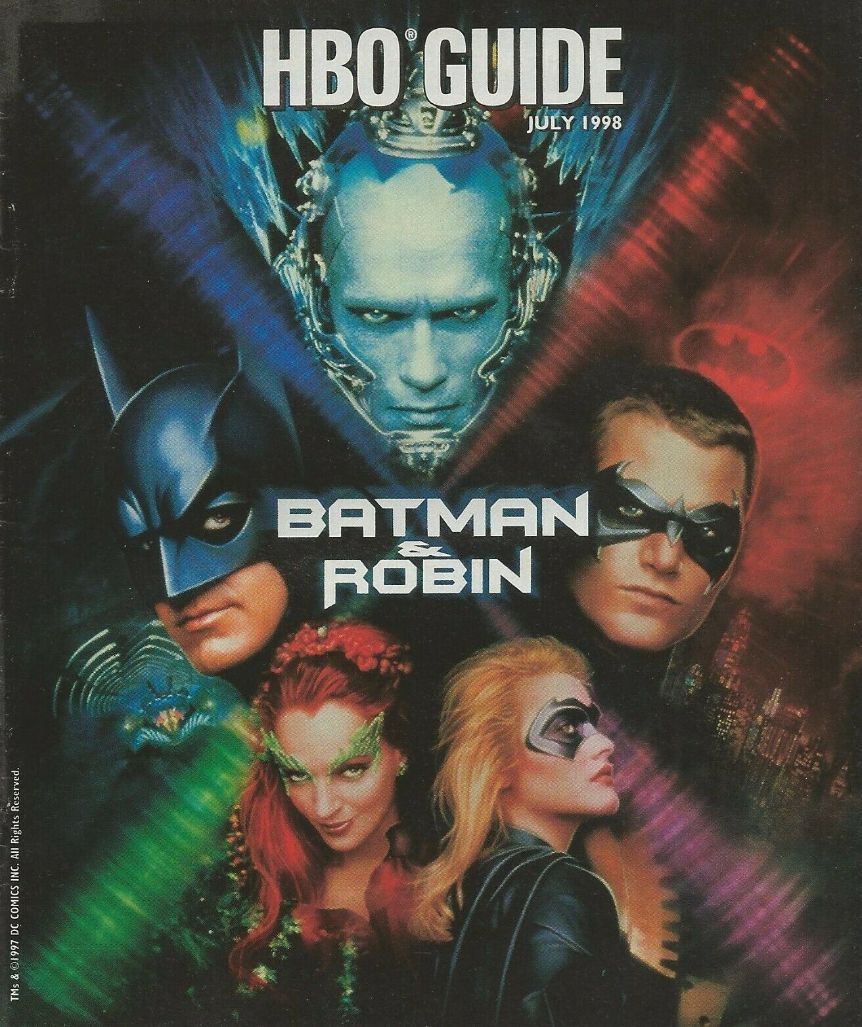 HBO magazine side cover  July 1998
