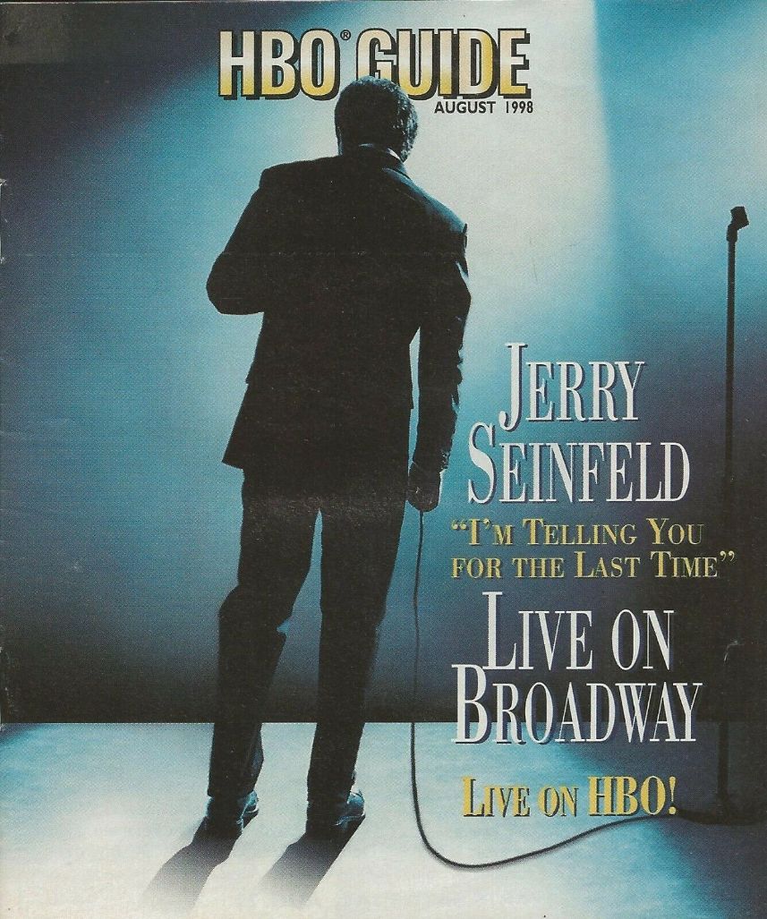 HBO magazine side cover August 1998