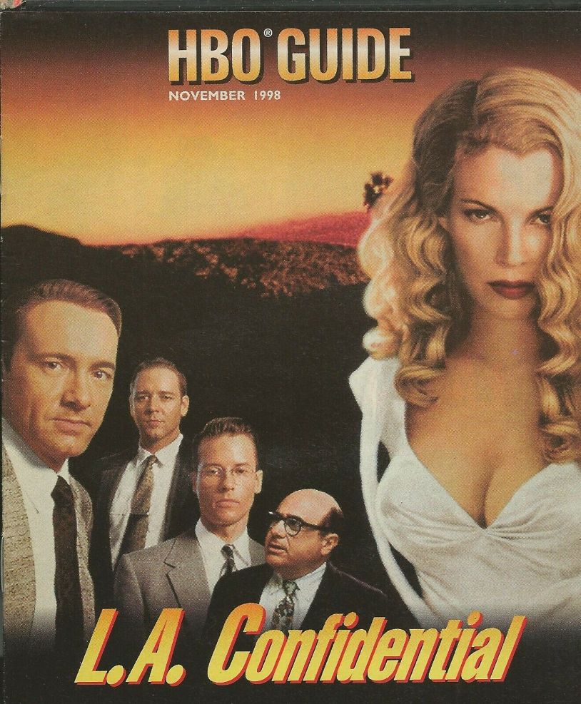 HBO magazine side cover  November 1998